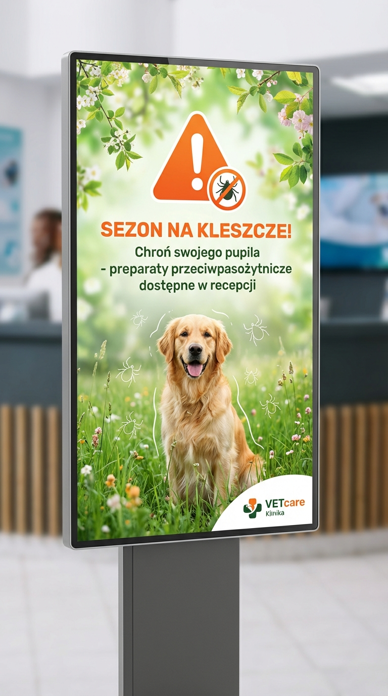 Ekran sezon na kleszcze